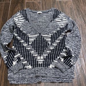 Silence and Noise zigzag sweater